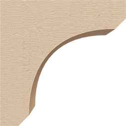 Ekena Millwork - CORURLGYS0102 - Timberthane Faux Wood Corbel, Legacy Style
