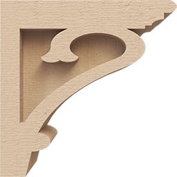 Ekena Millwork - CORURMAYS0102 - Timberthane Faux Wood Corbel, Mayflower Style
