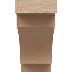 Ekena Millwork - CORURMEDS0102 - Timberthane Faux Wood Corbel, Mediterranean Style