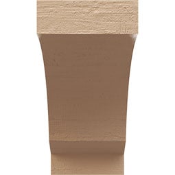 Ekena Millwork - CORURMOAS0102 - Timberthane Faux Wood Corbel, Moab Style