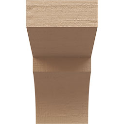 Ekena Millwork - CORURMONS0102 - Timberthane Faux Wood Corbel, Monterey Style