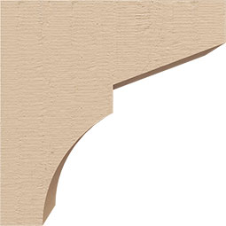 Ekena Millwork - CORURMONS0102 - Timberthane Faux Wood Corbel, Monterey Style