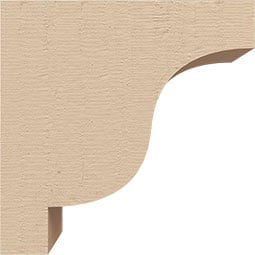 Ekena Millwork - CORURNEWS0102 - Timberthane Faux Wood Corbel, Newport Style