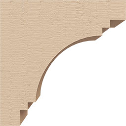Ekena Millwork - CORURPECS0102 - Timberthane Faux Wood Corbel, Pescadero Style