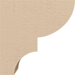 Ekena Millwork - CORURRIDS0102 - Timberthane Faux Wood Corbel, Ridgewood Style