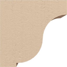 Ekena Millwork - CORURVANS0102 - Timberthane Faux Wood Corbel, Van Buren Style