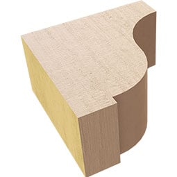 Ekena Millwork - CORURVANS0102 - Timberthane Faux Wood Corbel, Van Buren Style
