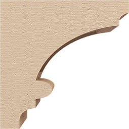 Ekena Millwork - CORURDIAS0102 - Timberthane Faux Wood Corbel, Diane Style