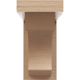 Ekena Millwork - CORUREMRS0102 - Timberthane Faux Wood Corbel, Emerson Style