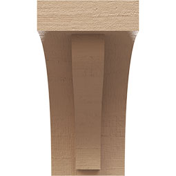 Ekena Millwork - CORURHELS0102 - Timberthane Faux Wood Corbel, Helena Style