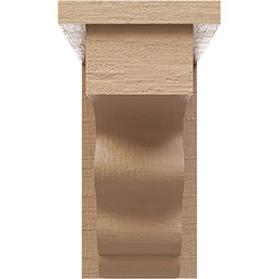 Ekena Millwork - CORURHLDS0102 - Timberthane Faux Wood Corbel, Highland Style