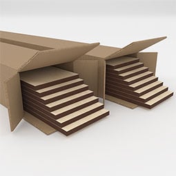 Ekena Millwork - SWW - Traditional Adjustable Wood, PVC, & Acrylic Slat Wall Panel Kit