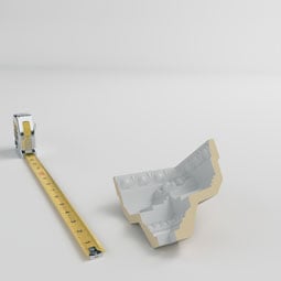 Ekena Millwork - MIC03X03AT - Endurathane Inside Corner for Attica Crown Moulding, 3 5/8"P x 3 7/8"H (matches moulding MLD03X03X05AT), Factory Primed