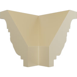 Ekena Millwork - MOC02X02EG - Endurathane Outside Corner Moulding (matches moulding MLD02X02X03EG), 2 1/8"P x 2 1/8"H, Factory Primed