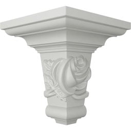 Ekena Millwork - MOC02X05RO - Endurathane Outside Corner Moulding (matches moulding MLD05X02X06RO), 3 3/4"P x 5 1/2"H, Factory Primed