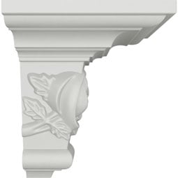 Ekena Millwork - MOC02X05RO - Endurathane Outside Corner Moulding (matches moulding MLD05X02X06RO), 3 3/4"P x 5 1/2"H, Factory Primed