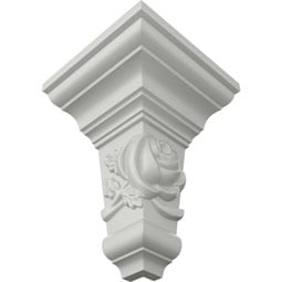 Ekena Millwork - MOC02X05RO - Endurathane Outside Corner Moulding (matches moulding MLD05X02X06RO), 3 3/4"P x 5 1/2"H, Factory Primed