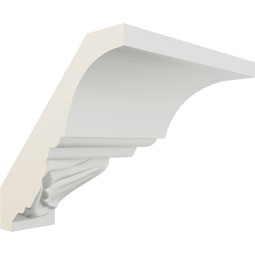 Ekena Millwork - MOC02X02SH - Endurathane Outside Corner Moulding (matches moulding MLD02X02X02SH), 2 3/4"P x 2 7/8"H, Factory Primed