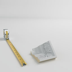 Ekena Millwork - MIC02X02SH - Endurathane Inside Corner Moulding, 2 3/4"P x 2 7/8"H (matches moulding MLD02X02X02SH), Factory Primed