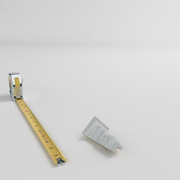 Ekena Millwork - MOC01X03BE - Endurathane Outside Corner Moulding (matches moulding MLD03X01X03BE), 1 1/2"P x 3 1/8"H, Factory Primed