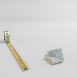 Ekena Millwork - MIC01X02VA - Endurathane Inside Corner Moulding, 1 5/8"P x 2 1/8"H (matches moulding MLD02X01X02VA), Factory Primed