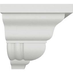 Ekena Millwork - MOC02X03GO - Endurathane Outside Corner Moulding (matches moulding MLD03X02X04GO), 2 3/4"P x 3 1/8"H, Factory Primed