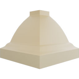 Ekena Millwork - MIC03X03LE - Endurathane Inside Corner Moulding, 3 1/2"P x 3 1/8"H (matches moulding MLD03X03X04LE), Factory Primed