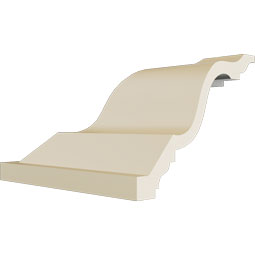 Ekena Millwork - MIC07X05NI - Endurathane Inside Corner Moulding, 7 1/2"P x 5 5/8"H (matches moulding MLD05X07X09NI), Factory Primed