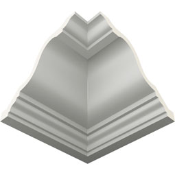 Ekena Millwork - MIC07X05NI - Endurathane Inside Corner Moulding, 7 1/2"P x 5 5/8"H (matches moulding MLD05X07X09NI), Factory Primed