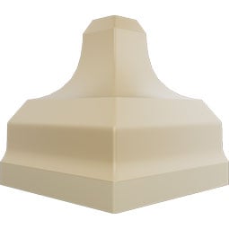 Ekena Millwork - MIC04X03TR - Endurathane Inside Corner for Maria Traditional Smooth Crown Moulding, 4 1/2"P x 6"H (matches moulding MLD03X04X05TR), Factory Primed