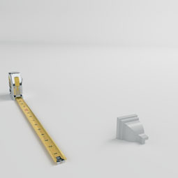 Ekena Millwork - MOC01X01OD - Endurathane Outside Corner for Odessa Traditional Smooth Crown Moulding (matches moulding MLD01X01X02OD), 1 5/8"P x 1 5/8"H, Factory Primed