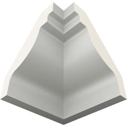 Ekena Millwork - MIC01X01OD - Endurathane Inside Corner for Odessa Traditional Smooth Crown Moulding, 1 5/8"P x 1 5/8"H (matches moulding MLD01X01X02OD), Factory Primed