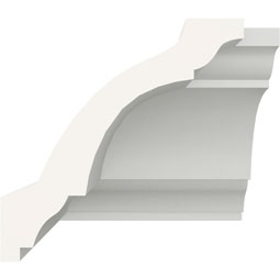 Ekena Millwork - MIC03X03SA - Endurathane Inside Corner for Salem Traditional Smooth Crown Moulding, 3 1/4"P x 3 1/4"H (matches moulding MLD03X03X04SA), Factory Primed