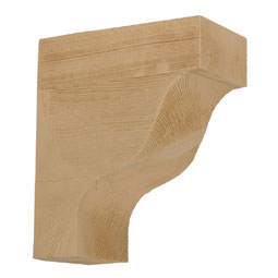 Fypon, Ltd. - BKT11X13X6S - 6"W x 11"D x 13"H Bracket, Timber Texture