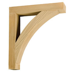 Fypon, Ltd. - BKT16X18X4S - 4"W x 16"D x 18"H Brackets, Timber Texture