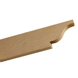 Fypon, Ltd. - BMD4X8X48S - 48"W x 4 1/4"H x 7 3/4"P Timber Trellis Beam