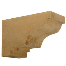 Fypon, Ltd. - COR16X10X8S - 8"W x 10 1/2"H x 16"P Corbel, Timber Texture