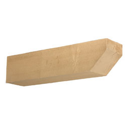 Fypon, Ltd. - COR24X5X5S - 5 1/2"W x 5 1/2"H x 24"P Corbel, Timber Texture