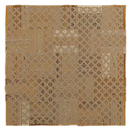 Ekena Millwork - WPW12X12WLMEME - TideCraft Woodland Wood Mosaic Wall Tile, 11 7/8"W x 11 7/8"H x 1/2"P, Old Boat Wood