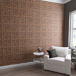 Ekena Millwork - WPW12X12ACMEME - TideCraft Ancient Wood Mosaic Wall Tile, 11 7/8"W x 11 7/8"H x 1/2"P, Old Boat Wood