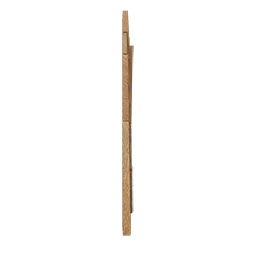 Ekena Millwork - WPW12X12FSMEOL - TideCraft Farmstead Wood Mosaic Wall Tile, 11 7/8"W x 11 7/8"H x 3/4"P, Old Boat Wood