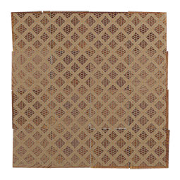 Ekena Millwork - WPW12X12RSMEPI - TideCraft Raised Wood Mosaic Wall Tile, 11 7/8"W x 11 7/8"H x 1/2"P, Pine