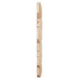 Ekena Millwork - WPW12X12HCMEPI - TideCraft Small Honeycomb Wood Mosaic Wall Tile, 11 7/8"W x 11 7/8"H x 1/2"P, Pine