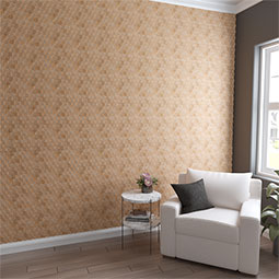 Ekena Millwork - WPW12X12HCMEPI - TideCraft Small Honeycomb Wood Mosaic Wall Tile, 11 7/8"W x 11 7/8"H x 1/2"P, Pine