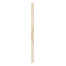 Ekena Millwork - WPW12X12BRMEPI - TideCraft Brooks Wood Mosaic Wall Tile, 11 7/8"W x 11 7/8"H x 1/2"P, Pine
