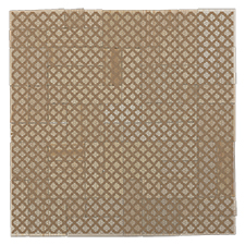 Ekena Millwork - WPW12X12RGMEPI - TideCraft Ridge Wood Mosaic Wall Tile, 11 7/8"W x 11 7/8"H x 1/2"P, Pine