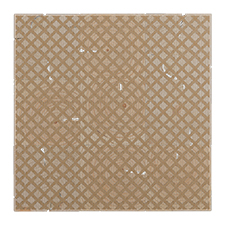 Ekena Millwork - WPW12X12RUMEOA - TideCraft Rural Wood Mosaic Wall Tile, 11 7/8"W x 11 7/8"H x 1/2"P, Oak