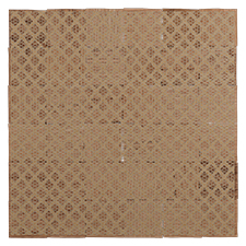 Ekena Millwork - WPW12X12WVMEOA - TideCraft Weave Wood Mosaic Wall Tile, 11 7/8"W x 11 7/8"H x 1/2"P, Oak