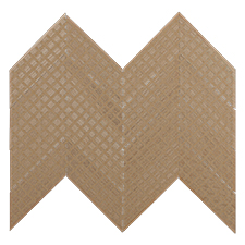 Ekena Millwork - WPW12X12HTMEOA - TideCraft Heritage Wood Mosaic Wall Tile, 11 7/8"W x 11 7/8"H x 1/2"P, Oak