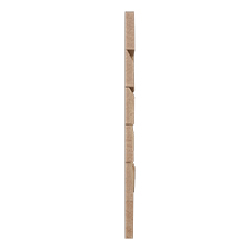 Ekena Millwork - WPW12X12SIMEOA - TideCraft Sierra Wood Mosaic Wall Tile, 11 7/8"W x 11 7/8"H x 1/2"P, Oak
